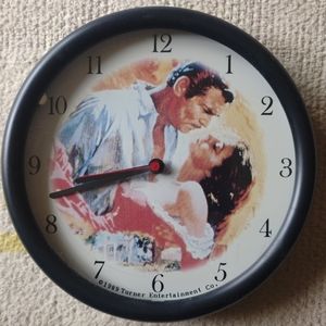 Gone with the wind wall clock